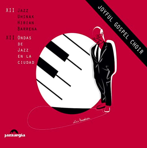 Portada del disco Ondas de Jazz (XII Jazz Uhinak)