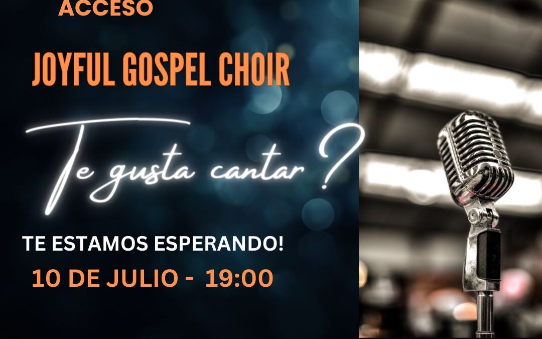 Cantar en Vitoria-Gasteiz: practica tu técnica de canto moderno cantando gospel