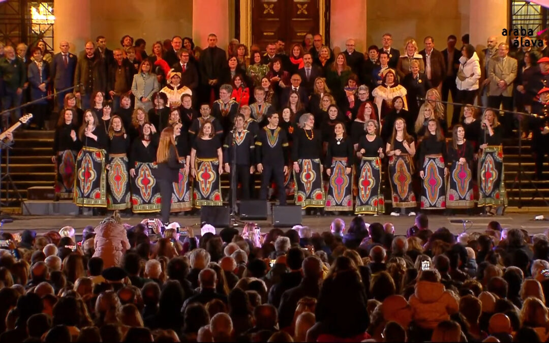 Vitoria-Gasteiz celebra las fiestas de San Prudencio con gospel.