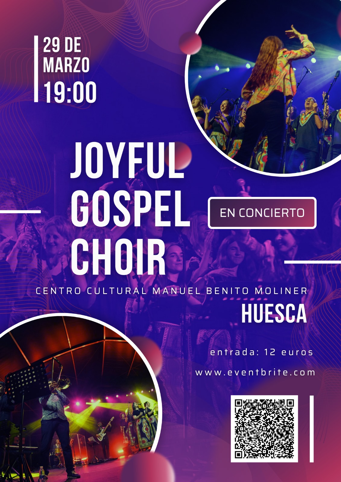 Joyful Gospel Choir - Concierto en Huesca